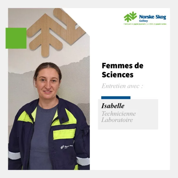 norske skog golbey actualites Isabelle temoigne de son parcours en tant que Femme de Sciences a Norske Skog Golbey 600x600 1