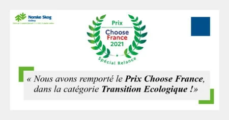 Norske SKOG Golbey remporte Prix Choose France