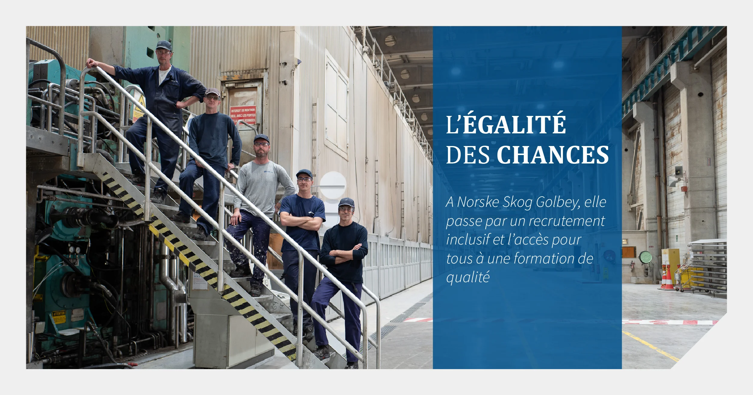 Egalité des chances à Norske Skog Golbey