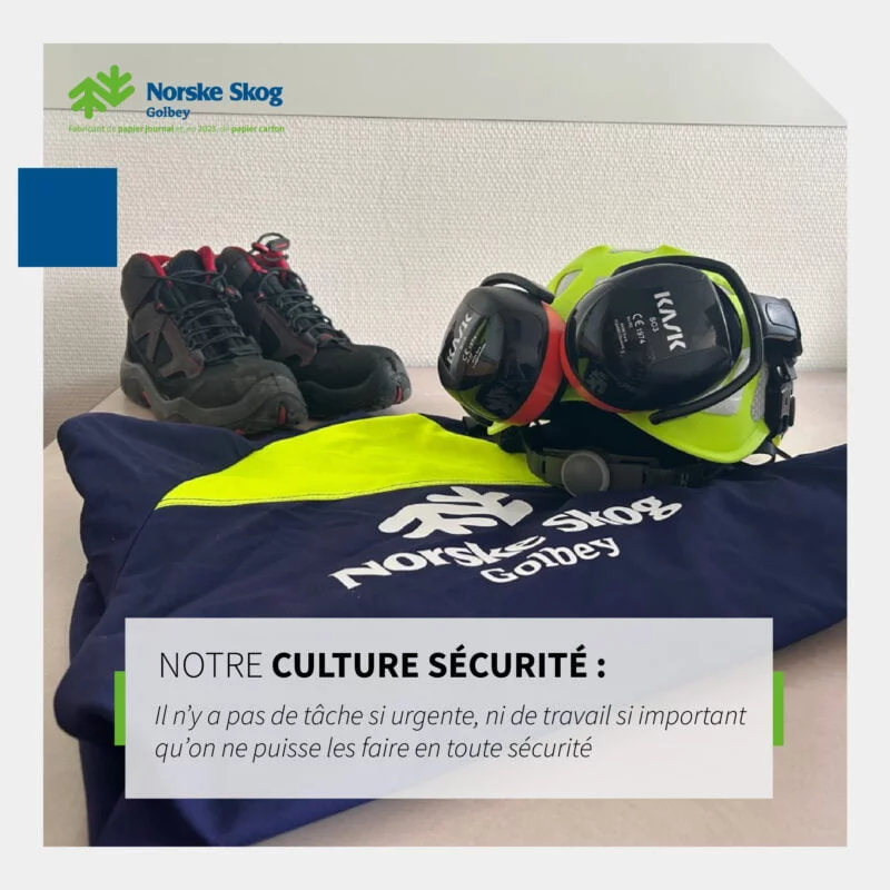 La culture Securite de Norske Skog Golbey