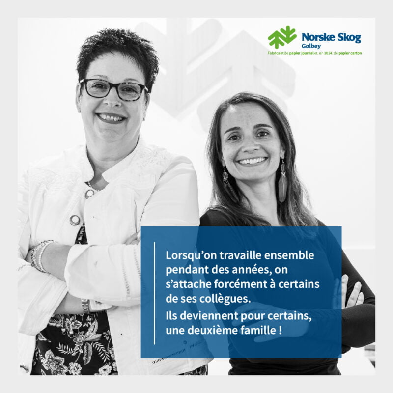 Les futurs retraites ont tisse des liens fots avec leurs collegues a Norske Skog Golbey