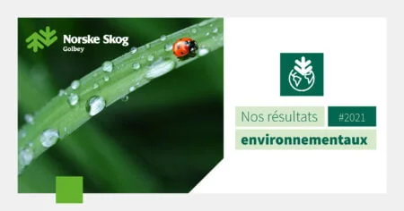 Les résultats environnementaux de Norske Skog Golbey en 2021