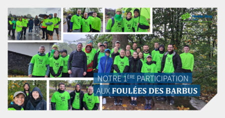 Norske Skog Golbey participe pour la première fois aux Foulées des Barbus