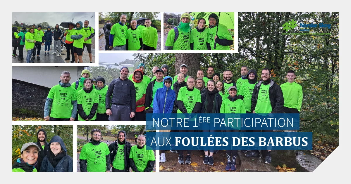Norske Skog Golbey participe pour la première fois aux Foulées des Barbus