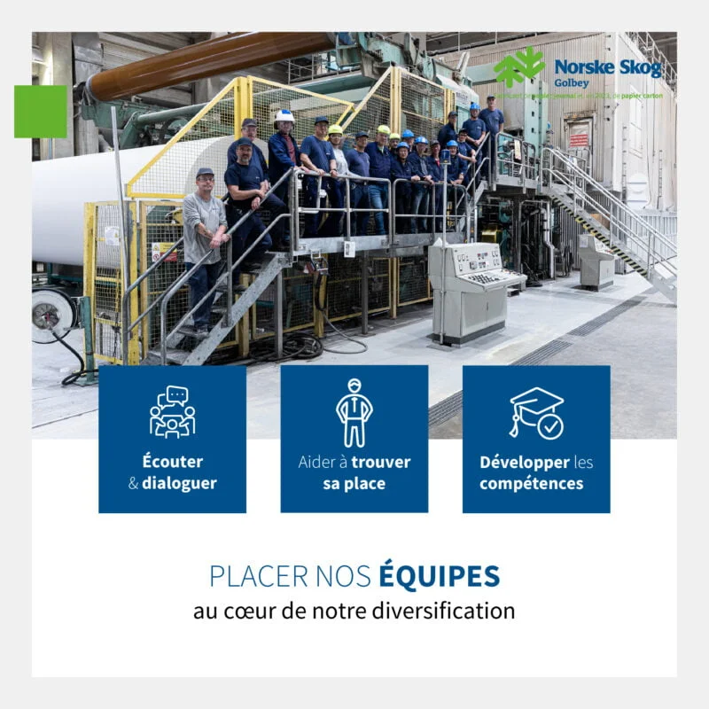 Norske Skog Golbey place ses equipes au coeur de sa diversification 1
