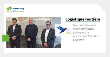 Norske Skog Golbey renouvelle son contrat avec NorFibre Logistics pour sa logistique routière